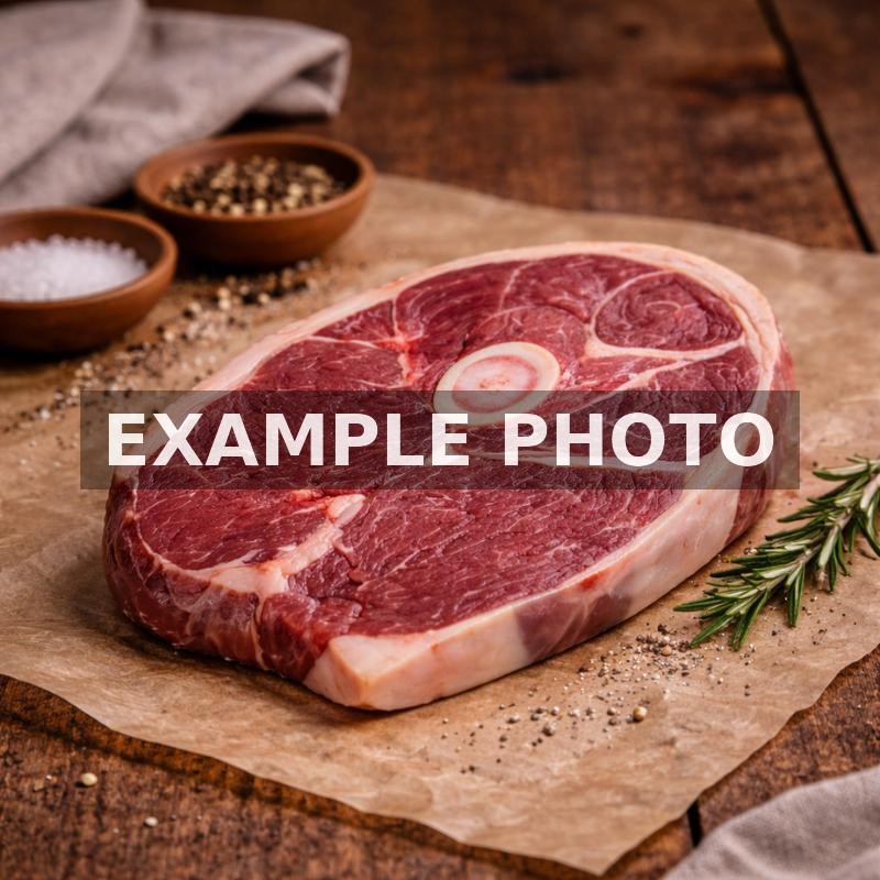Example photo of lamb leg steaks